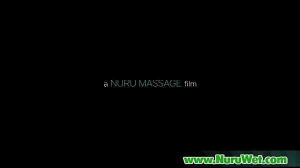 Melhores vídeos de energia Nuru Massage slippery sex video 28