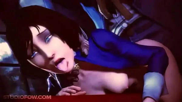 Los mejores La sexy Bioshock Elizabeth se inclina para una polla masiva vídeos de energía