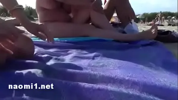 أفضل مقاطع فيديو الطاقة public beach cap agde by naomi slut