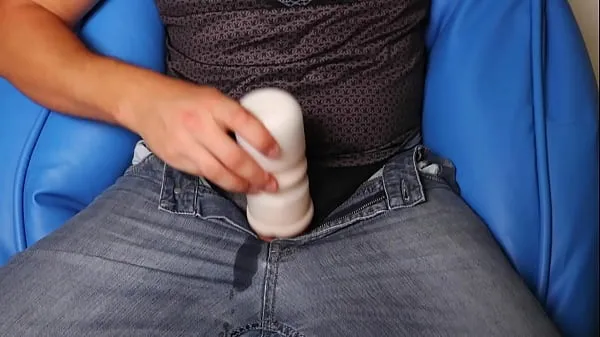 최고의 Solo masturbating using fleshlight with cumshot 에너지 동영상