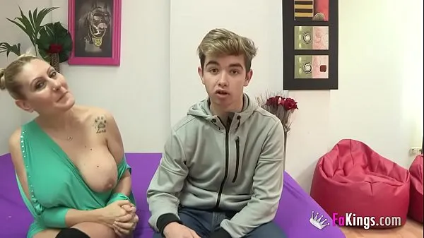Best Nuria and her ENORMOUS BOOBIES fuck a 18yo rookie that "has her son's age energy Videos