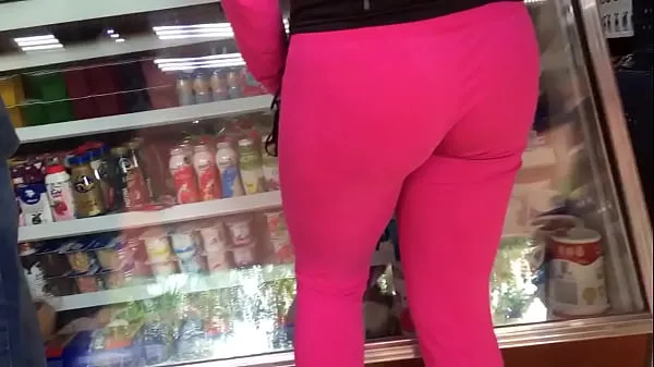 أفضل مقاطع فيديو الطاقة Tight ass in pink leggings