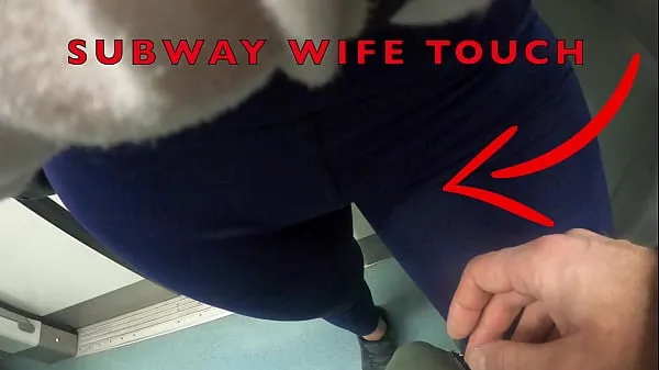 Bedste My Wife Let Older Unknown Man to Touch her Pussy Lips Over her Spandex Leggings in Subway energivideoer