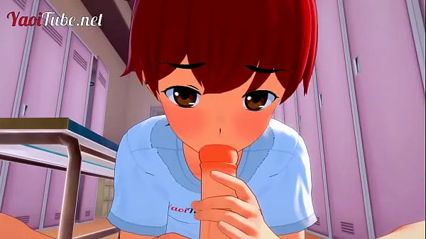 أفضل مقاطع فيديو الطاقة Yaoi 3D - Naru x Shiro [Yaoiotube's Mascot] Handjob, blowjob & Anal
