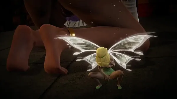 Los mejores Esmeralda observa la masturbación de Tinkerbell - Disney vídeos de energía