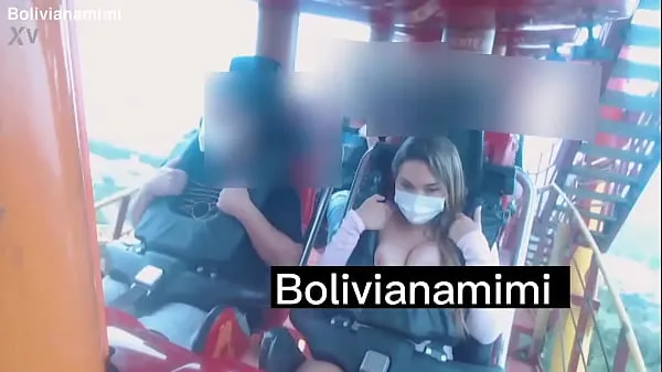 Beste Catched by the camara of the roller coaster showing my boobs Full video on bolivianamimi.tv energievideo's