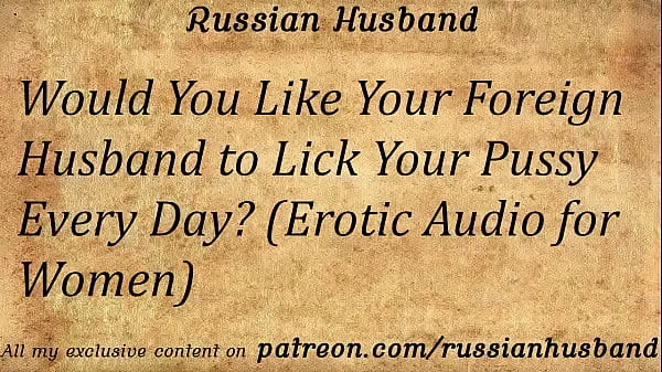 Beste Do You Want Your Russian Boyfriend to Eat Your Cunt Every Night? (Porn Audio for Girls energivideoer