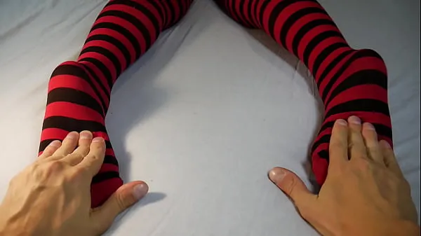 Video tenaga Soles Massage And Tickling, Stripped Socks terbaik