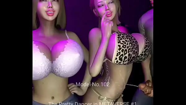 Best title trailer *** CPD-M 3P • Cum with - The Pretty Dancers in METAVERSE (Video set 3) • Portrait energy Videos