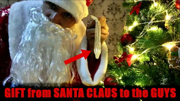 최고의 Bad SANTA CLAUS wishes you Merry Christmas! Happy New Year!!! Dirty talk! Christmas gay cum 에너지 동영상