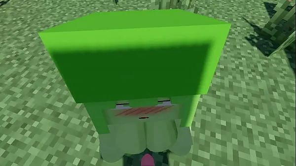 Najboljši videoposnetki Slime Girl ~Sex~ -Minecraft energije