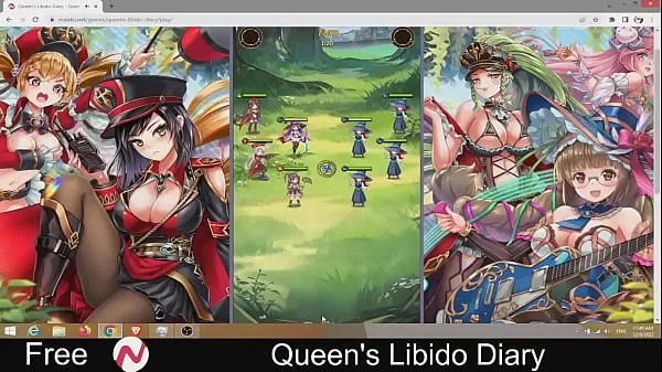 Meilleures vidéos sur l’énergie Queen's Libido Diary(Nutaku Free Browser Game)Décontracté, Action Aventure, RPG