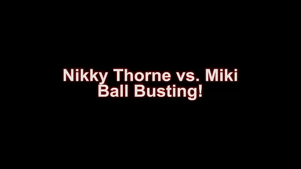 Los mejores Nikky Thorne vs. Miki - Ballbusting vídeos de energía