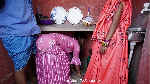 أفضل مقاطع فيديو الطاقة Indian step Family in Kitchen XXX in hindi