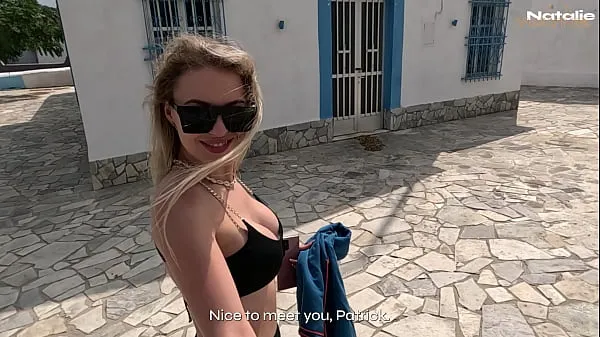 Najboljši videoposnetki Dude's Cheating on his Future Wife 3 Days Before Wedding with Random Blonde in Greece energije