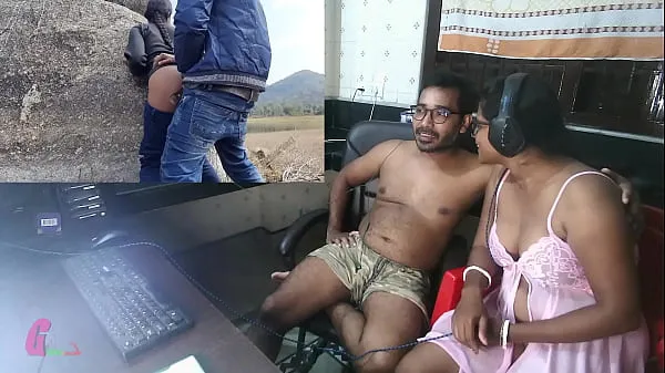 Los mejores Vídeo de reacción porno de pareja india en hindi - Reacción porno caliente al aire libre Girlnexthot1 vídeos de energía