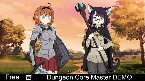 Bedste Dungeon Core Master DEMO (free game itchio) Visual Novel, Adult, Anime, Dark Fantasy, Erotic, Fantasy, Hentai, NSFW, Singleplayer energivideoer